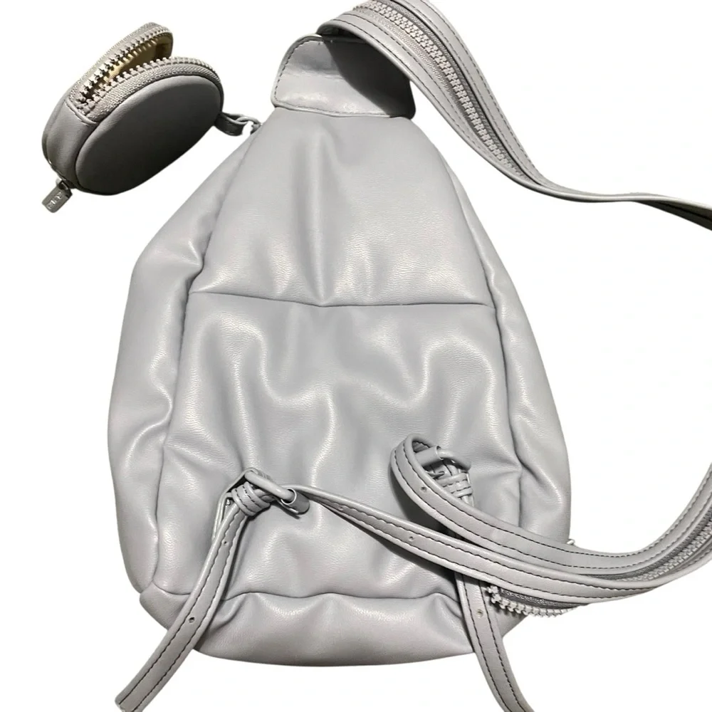 Steve Madden BJayaa Grey Convertible Sling Backpack‎ Crossbody